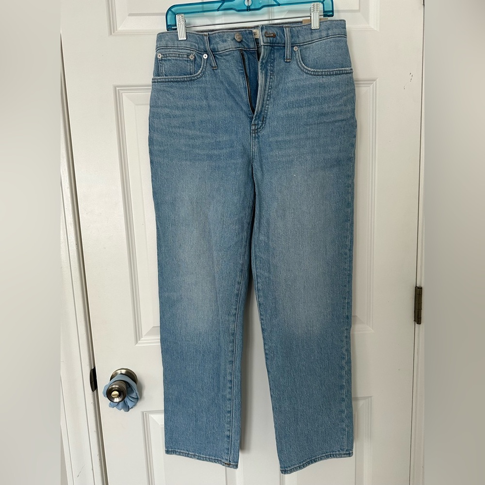 NWT Madewell The Perfect Vintage Straight Jean in Ferman Wash